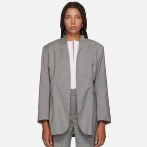 100% Authentic!! NWT Toteme Monterey Blazer Gray XS